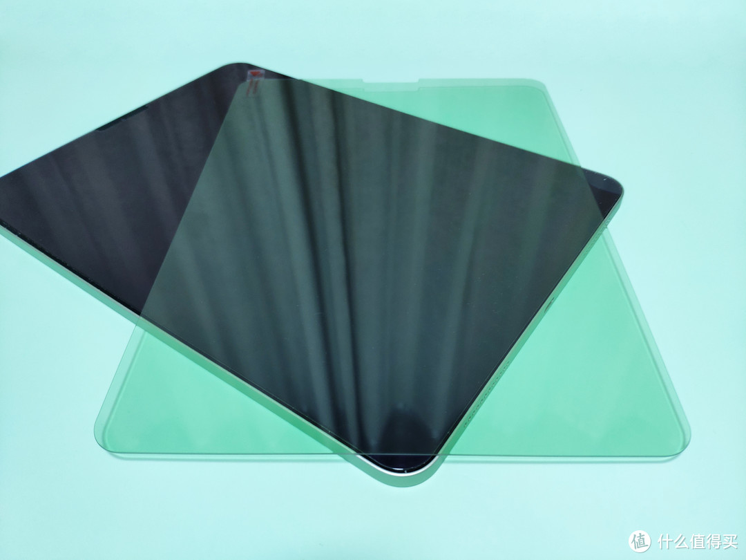 超搭iPad Air 10.9，内置绿膜的掌护钢化膜