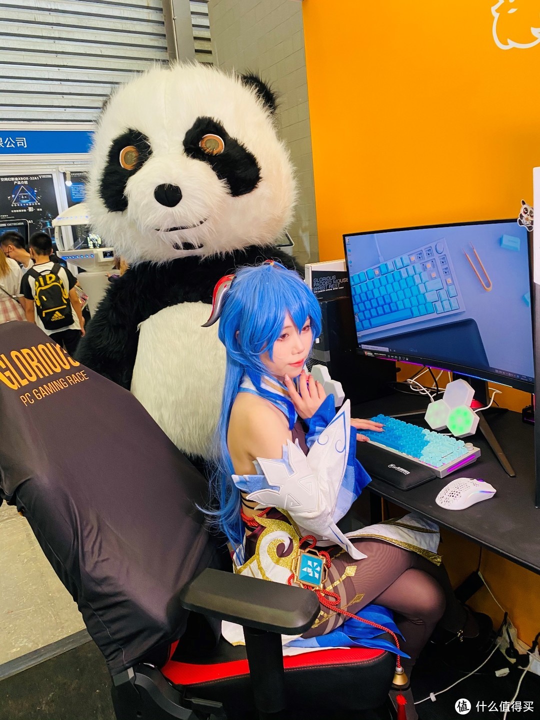 ChinaJoy 2021：专注轻量化，Glorious 展出多款超轻个性键鼠