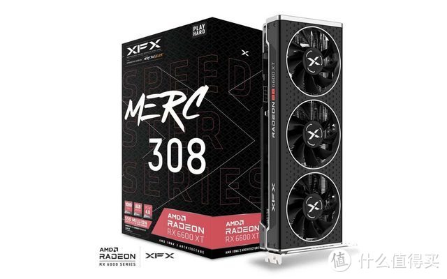 XFX讯景 发布三款 RX 6600 XT 非公卡，有三风扇散热器