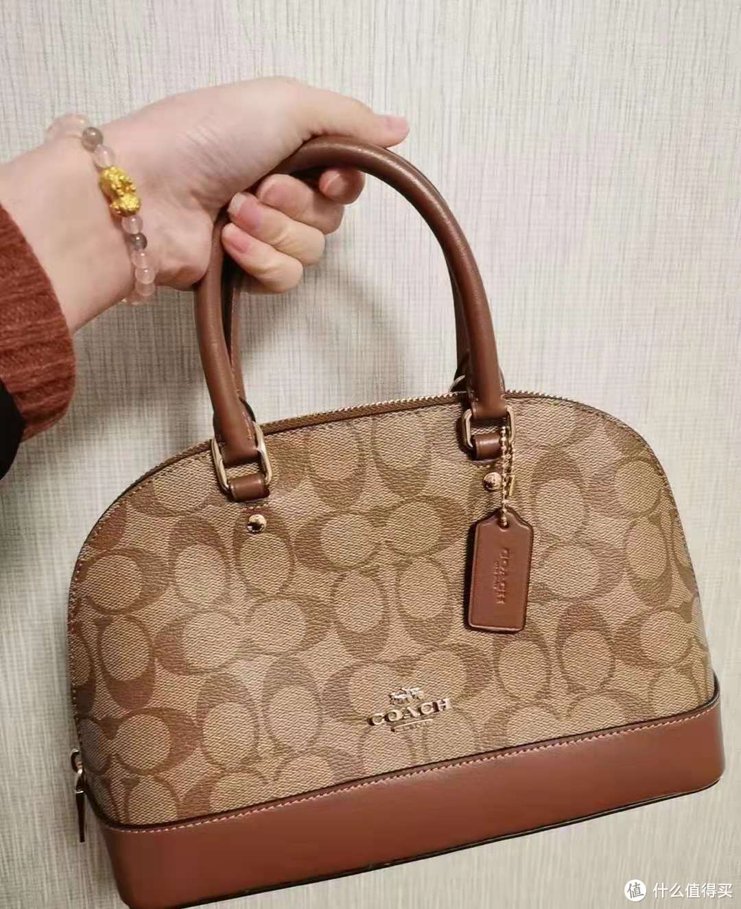 COACH 蔻驰女包 奢侈品 贝壳包经典手提包时尚女士单肩斜挎包