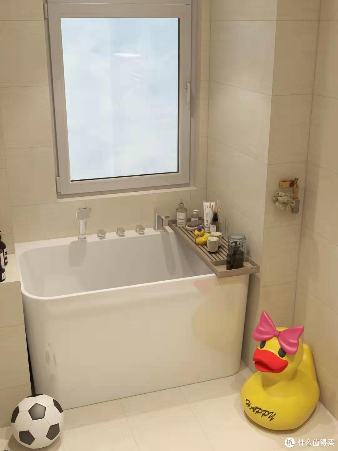 4平小浴室也能实现泡澡自.由