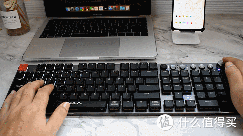 既有超薄键盘的颜值，又有机械键盘的手感：狼蛛F2090矮轴机械键盘，Macbook的好帮手