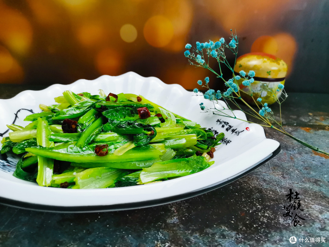炝炒油麦菜要记住3加1不加在家也能做出美味的炝炒菜