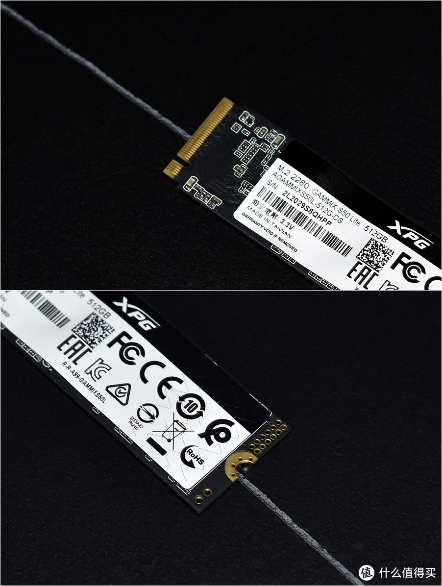 PCIe4X4普及先锋 XPG翼龙 S50 lite 512G M.2固态 体验分享