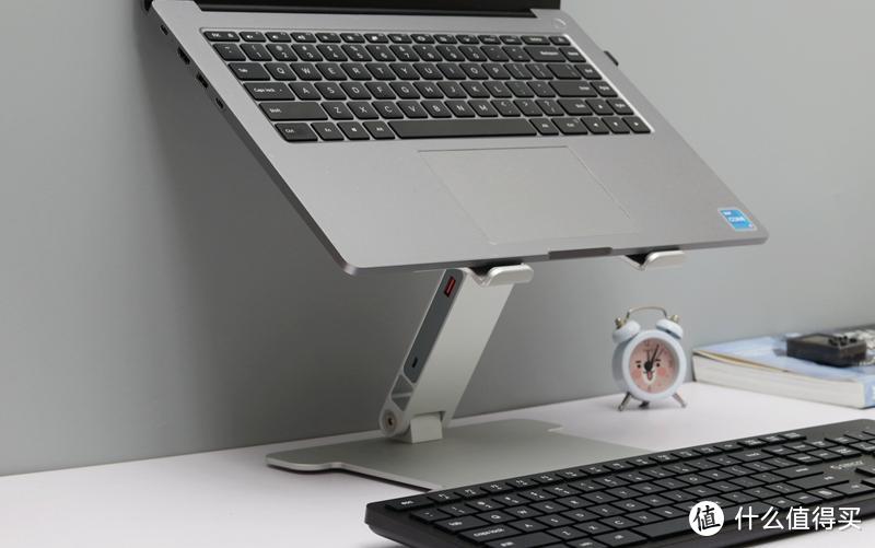告别低头办公，不妨试试ORICO 铝合金笔记本电脑支架，让你舒适工作