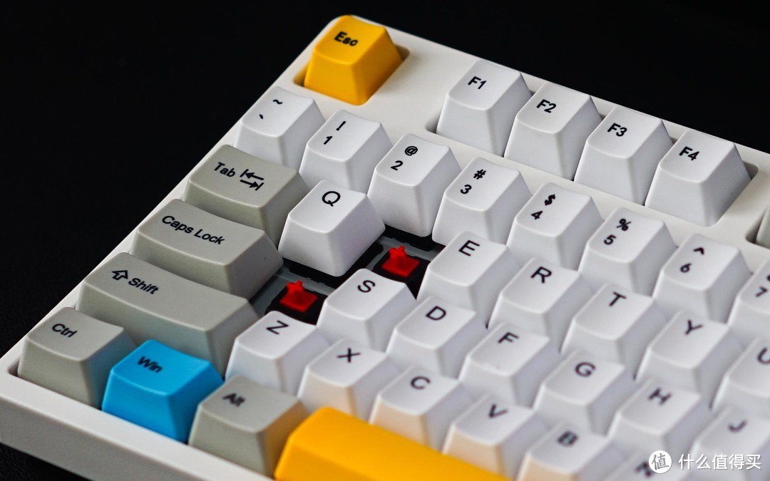 GANSS 高斯 GS87D机械键盘赏评：颜值一流，可靠性价比！