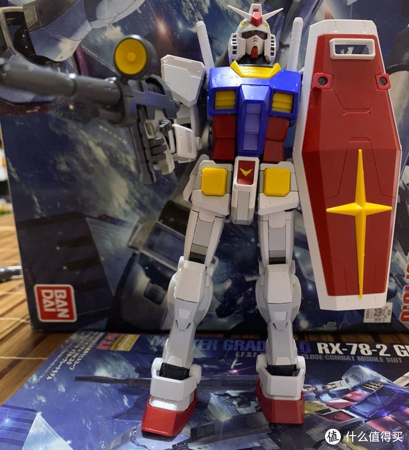 新手初体验之纯素组无修 万代MG3.0 RX-78-2 元祖高达