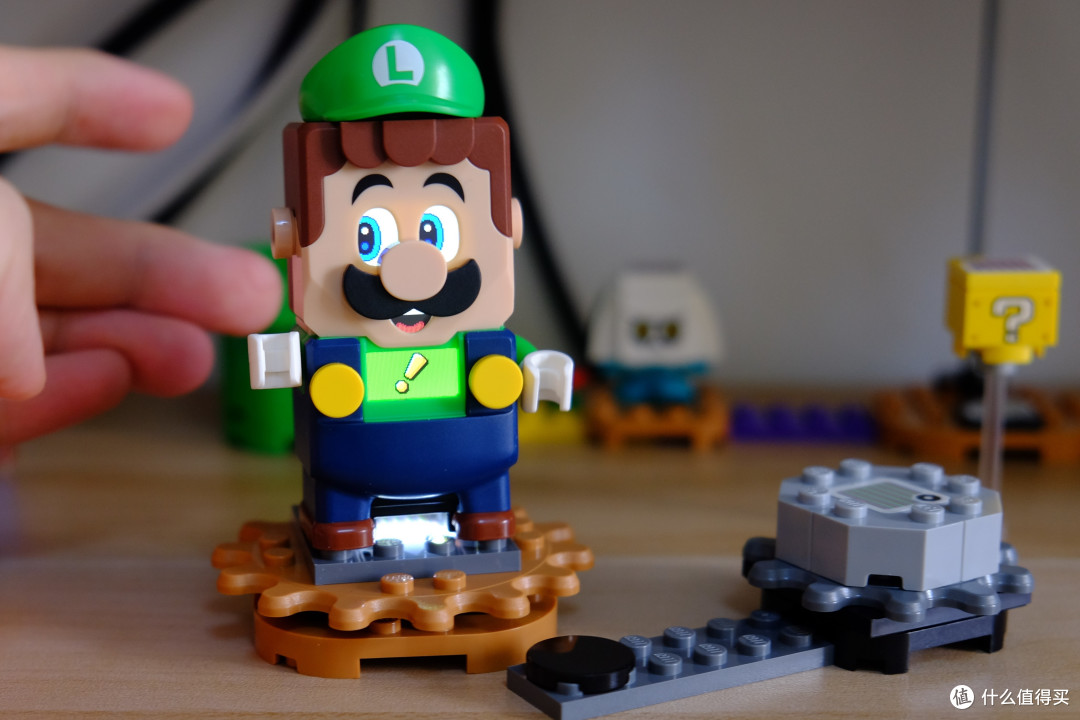 七夕了,马力欧兄弟也团聚了——lego 乐高超级马力欧系列71387 路易吉