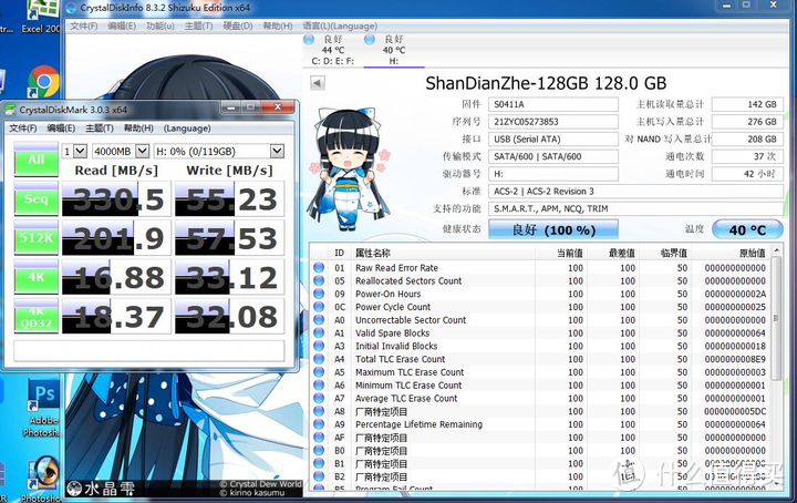 飚王 SSK C232 NGFF M2 SATA移动硬盘盒开箱测评