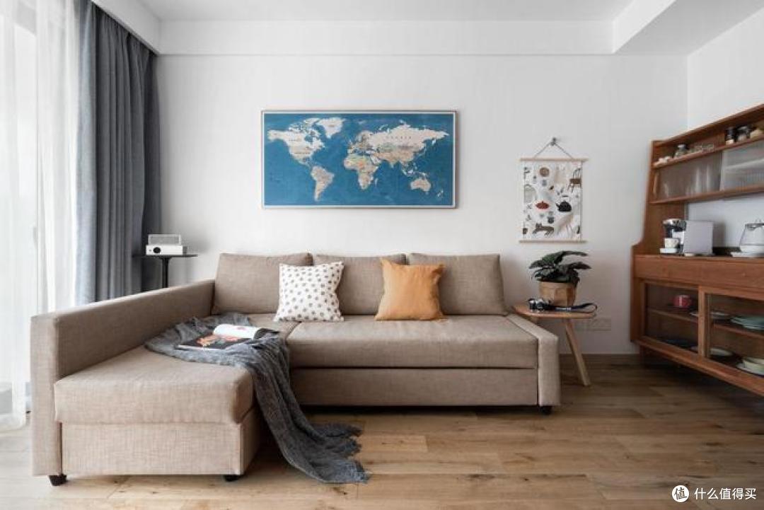 再买房,我一定学他家坚持去电视墙化,卧室书房合二为一,太实用了