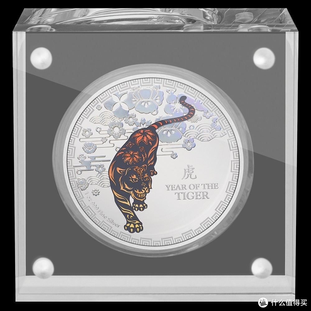 ​生肖虎-2022 年虎年 1 盎司银币