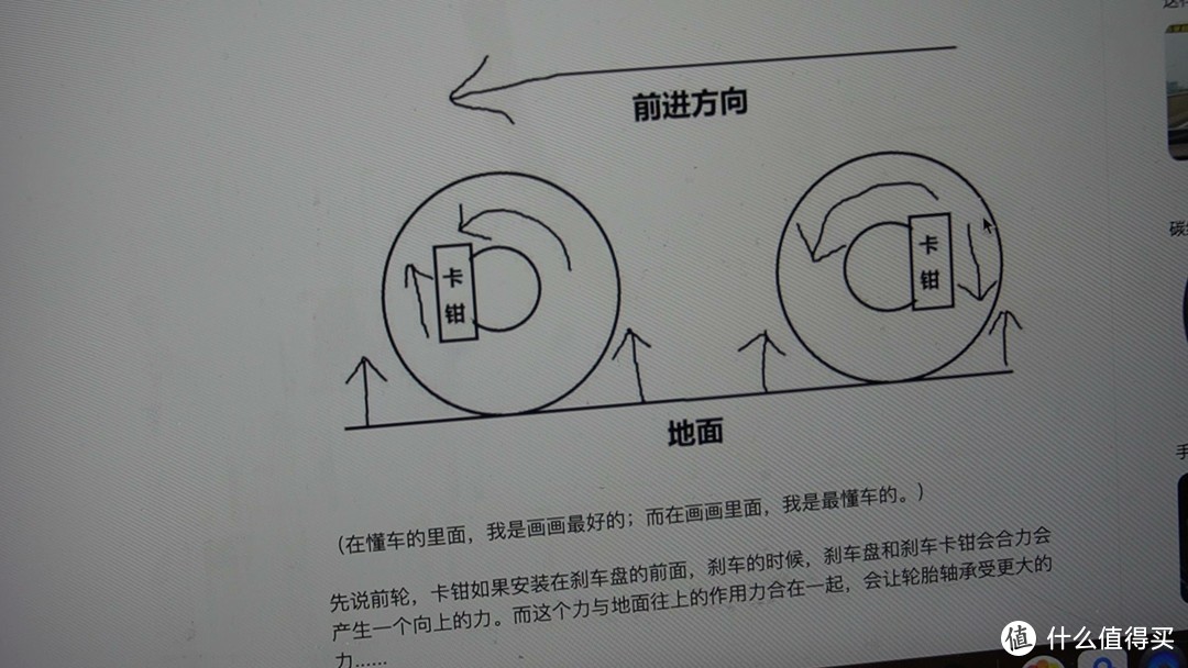 好车的刹车卡钳在后面？能有效避免刹车点头？初中物理就能解释