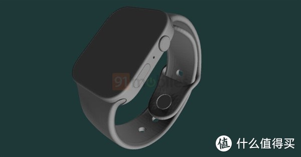 苹果新 Watch  7 大概率长这样，扁平直边设计、支持血氧监测