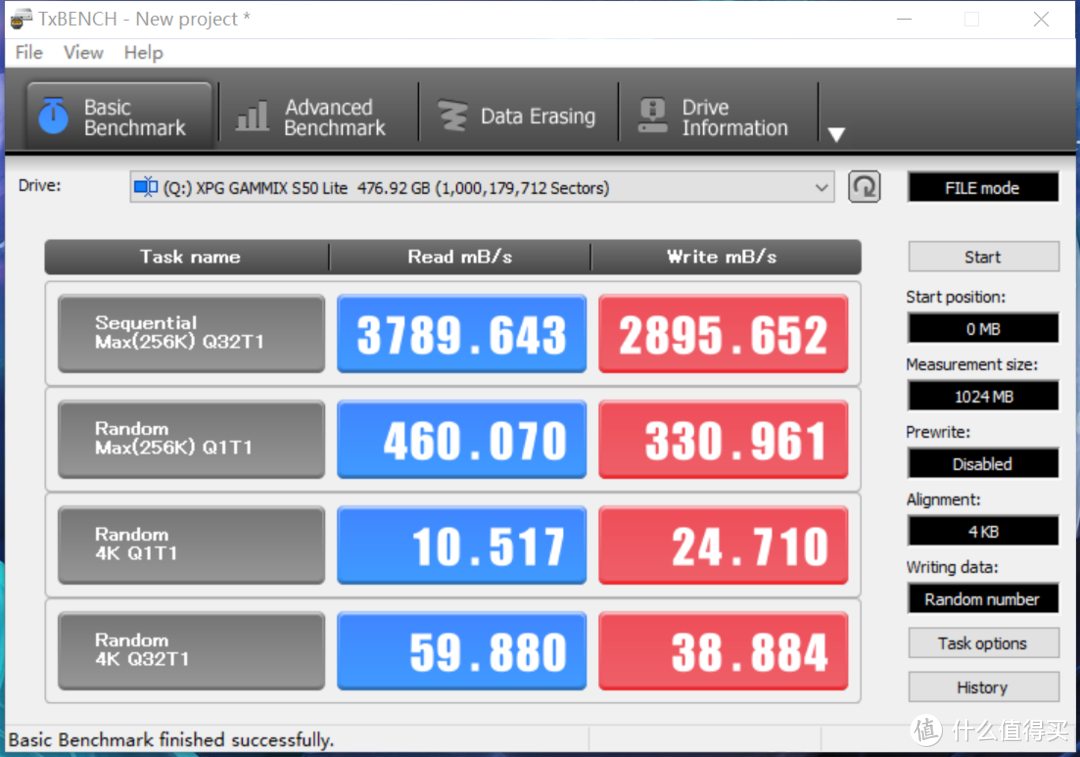 PCIe4X4普及先锋 XPG翼龙 S50 lite 512G M.2固态 体验分享