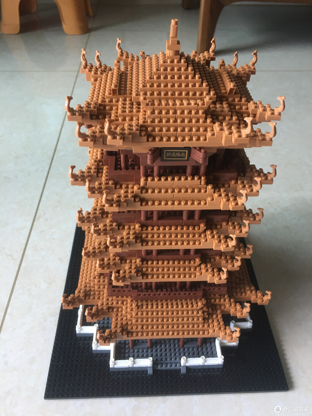 搭个积木轻松过暑假哲高黄鹤楼积木4032颗粒