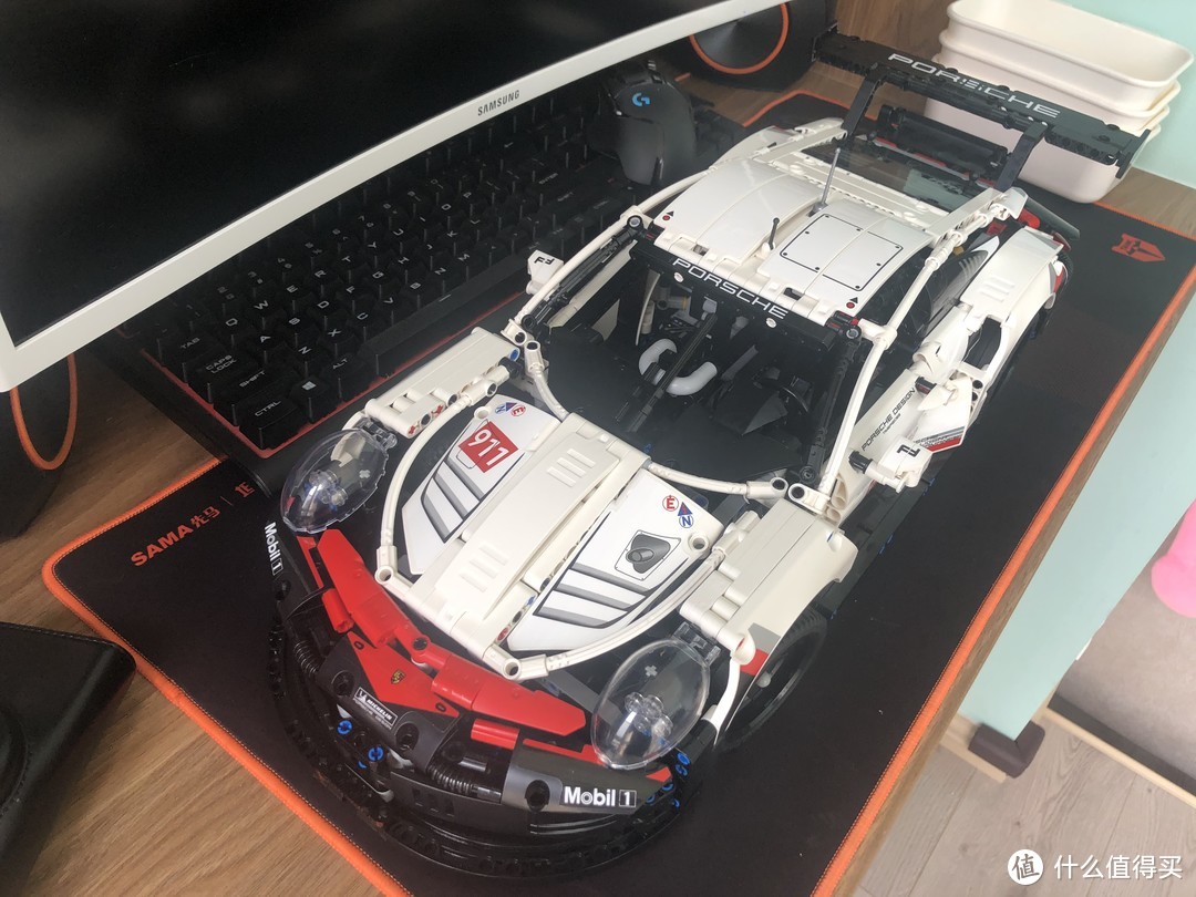 LEGO 乐高 Technic 科技系列 42096 保时捷 911，假借娃名义的成年人乐趣