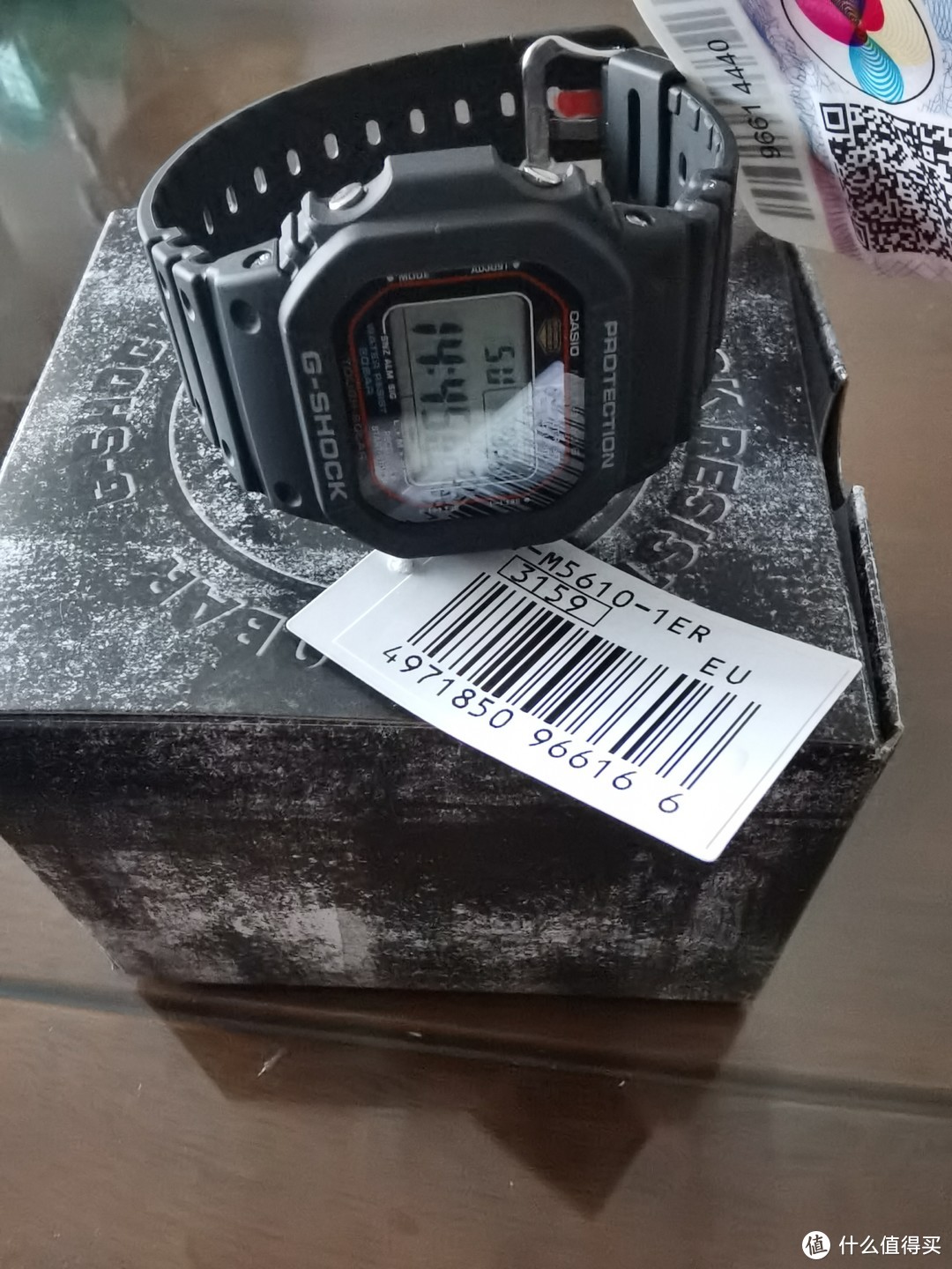 卡西欧gshock5600小红圈蓝天使开箱