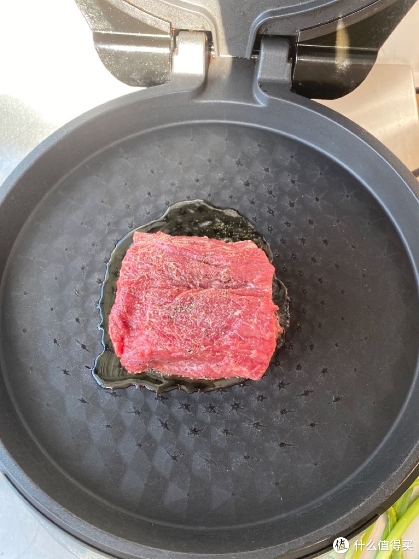 电饼铛最大火力，橄榄油煎