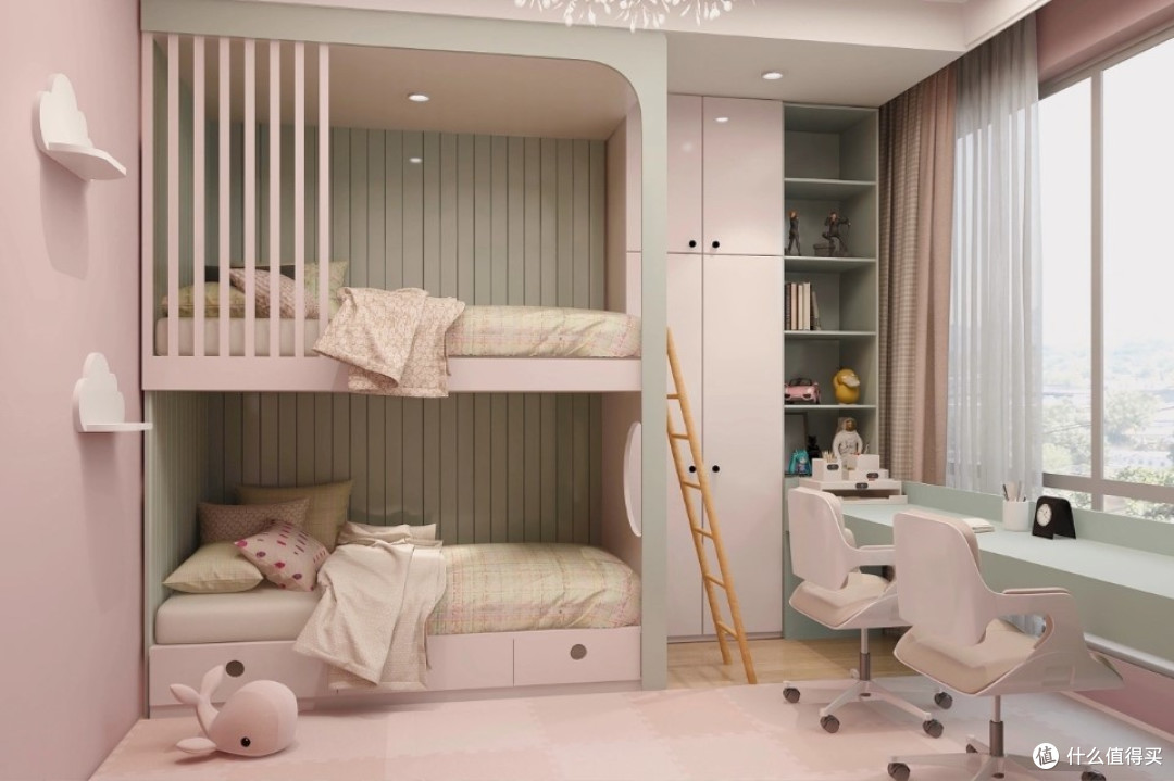 快来看看!这是不是你一直要找的双胞胎儿童房?