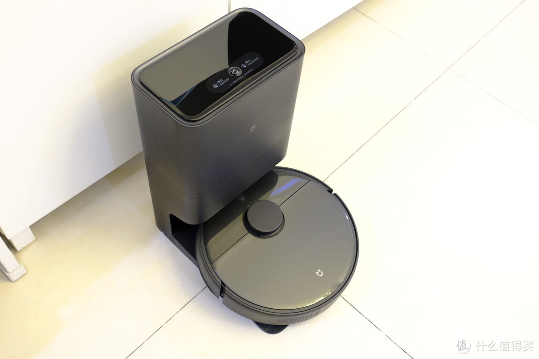 垃圾零接触，解放双手的清扫神器：米家集尘扫拖机器人使用评测