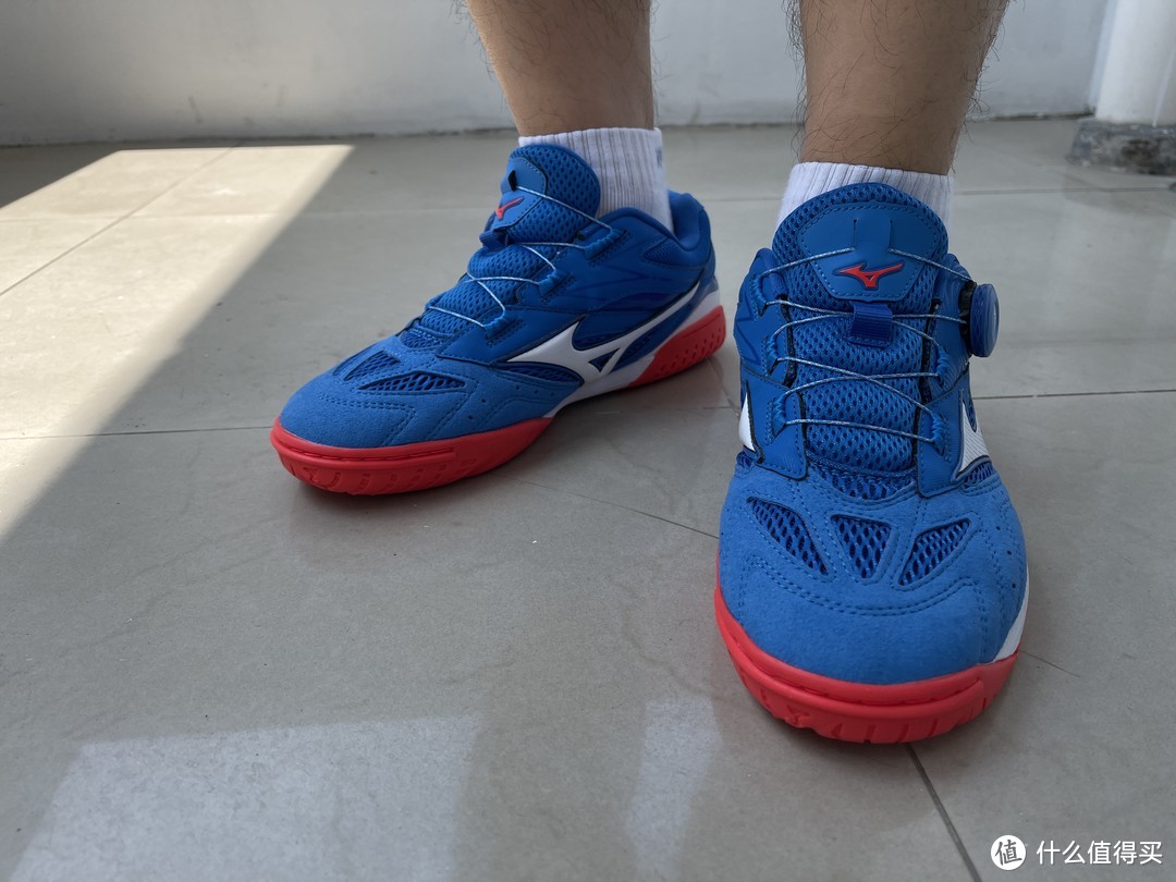 贴地飞行：MIZUNO WAVE MEDAL SP4专业乒乓球鞋