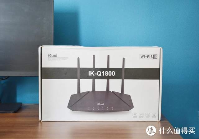 支持WIFI6高效办公，80台终端稳定运行，企业级路由爱快Q1800实测