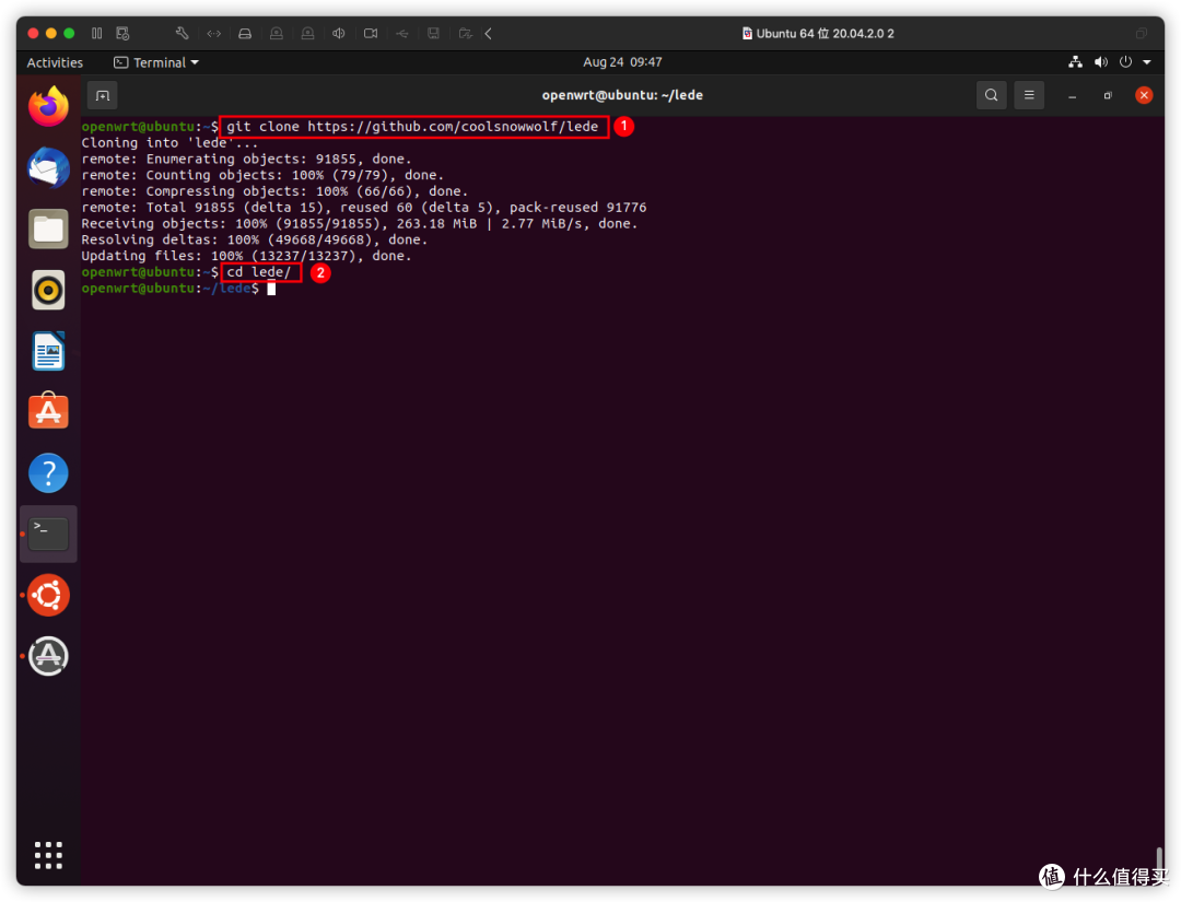 编译属于自己的openwrt固件