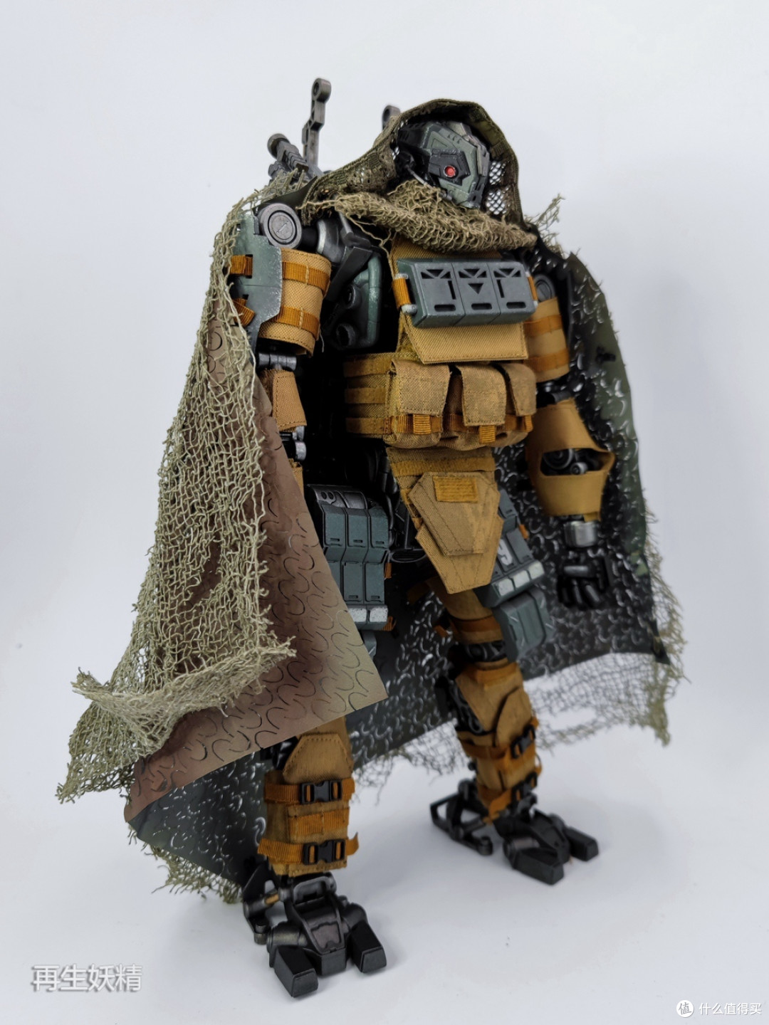 joytoy 暗源 1/18 战慑04 远程狙击型机甲,开箱,把玩