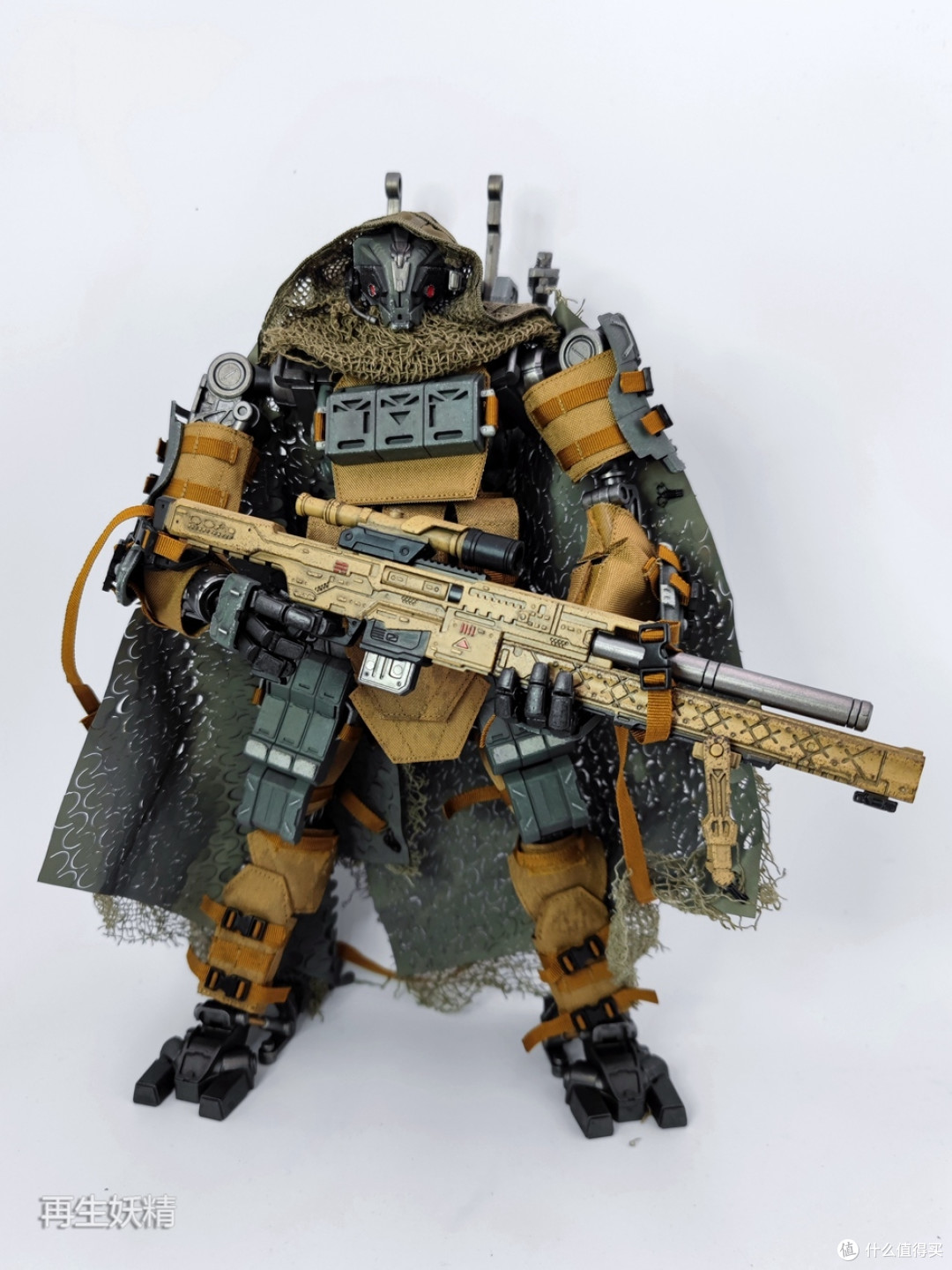 joytoy暗源118战慑04远程狙击型机甲开箱把玩