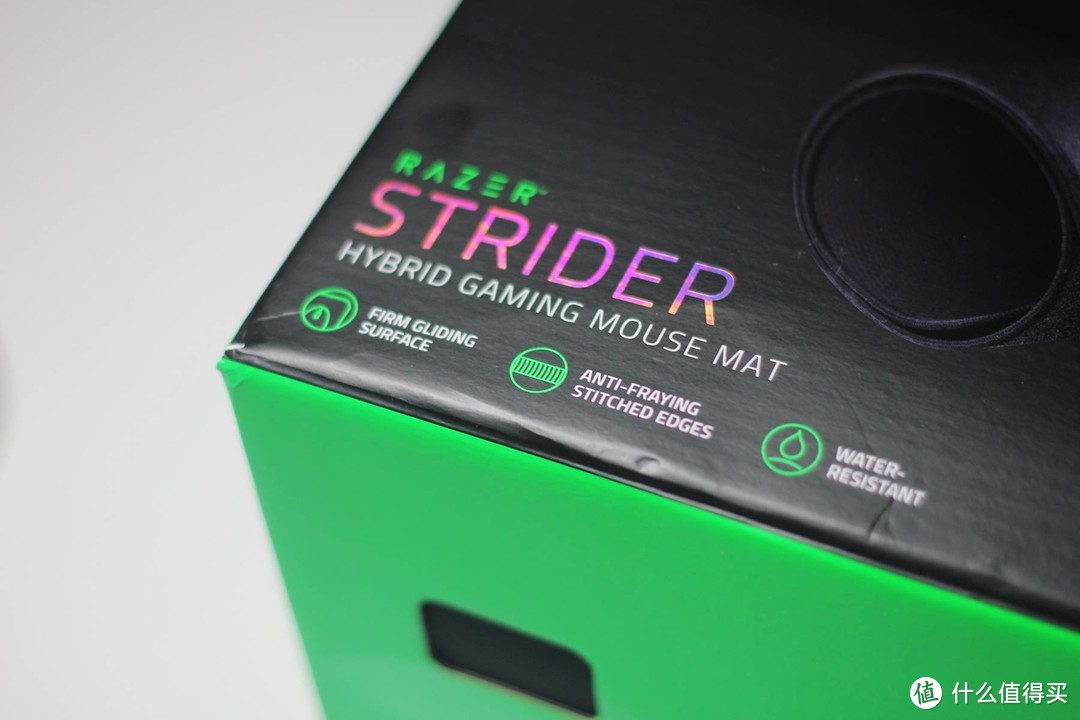 精准，迅速，耐用都能兼顾？雷蛇RAZER STRIDER凌甲虫 混合型鼠标垫