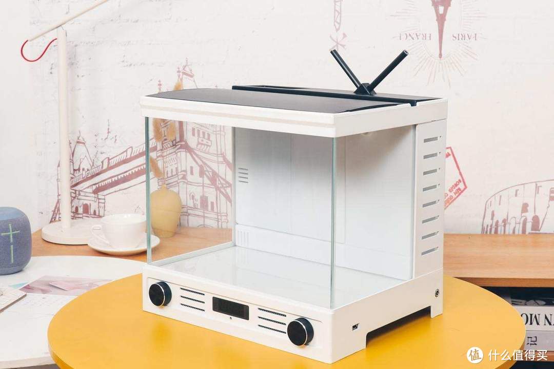 汉霸电视鱼缸评测：智能语音系统，一款适合“懒人”的桌面小鱼缸