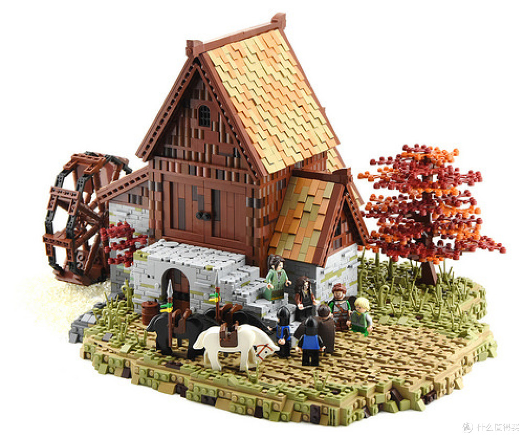 中世纪不止有城堡 欢迎欣赏这些漂亮的农家小屋 拼插积木 什么值得买
