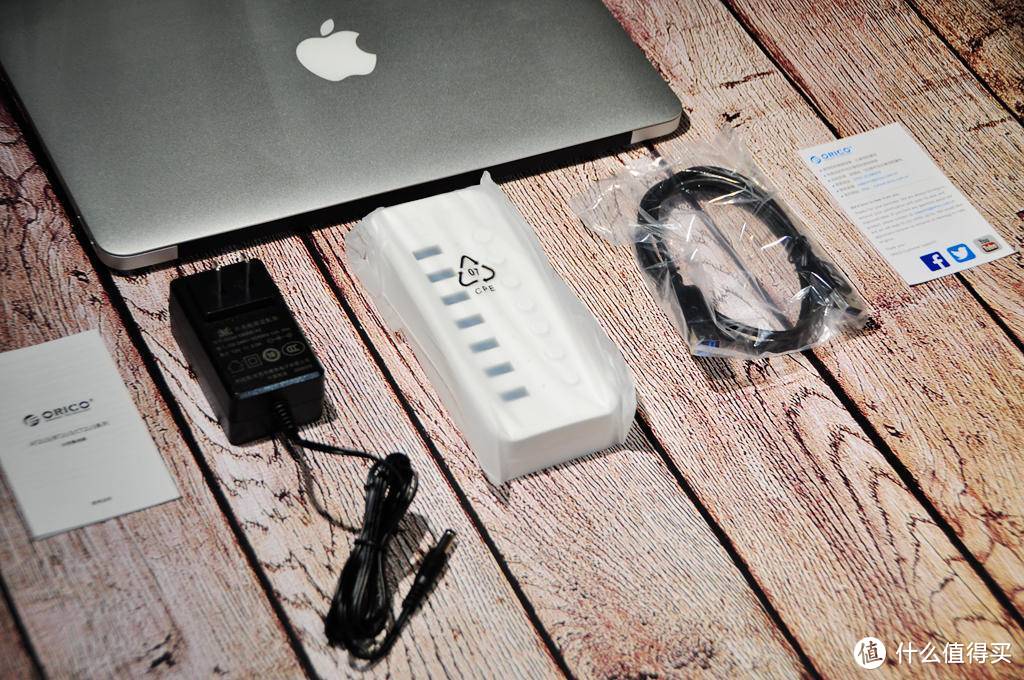 ORICO7口USB3.0分线器：独立开关供电更安全