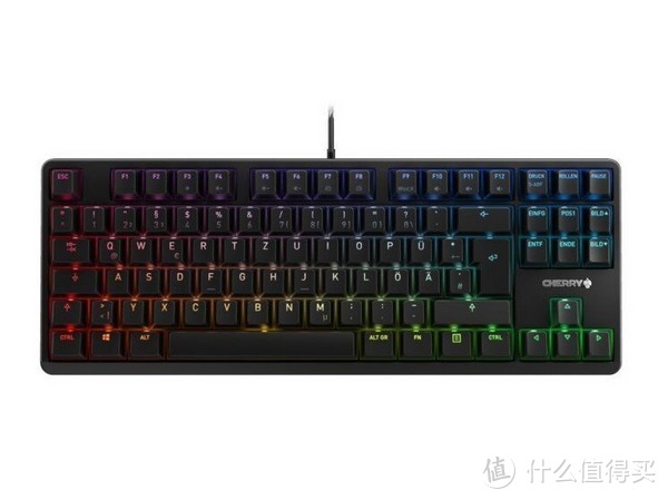 樱桃发布 G80-3000N RGB TKL 紧凑机械键盘，原厂静音红轴