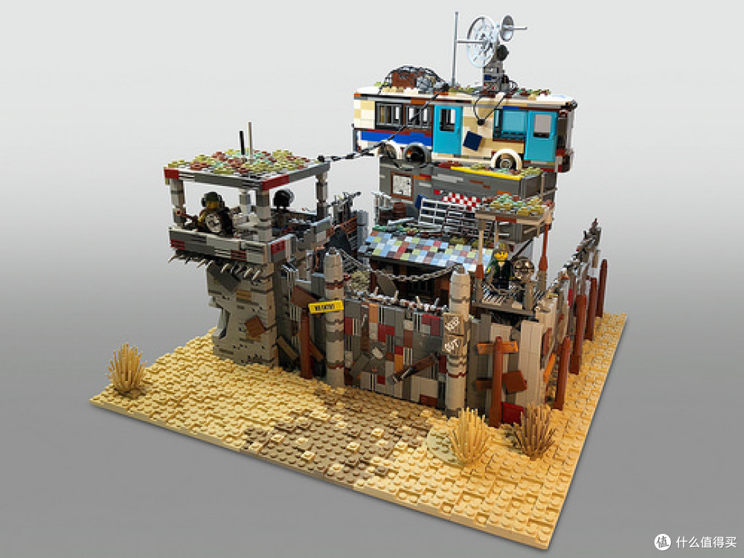 末世堡垒樱花之地维京长屋乐高moc中的千种风情