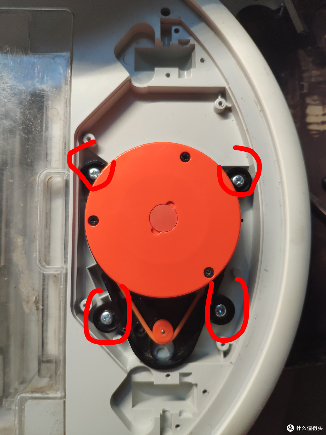 激光头的4颗螺丝 大一号 就这4颗