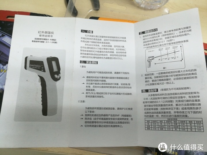 23.9的川宇T580测温枪开箱测评（-50~580℃）