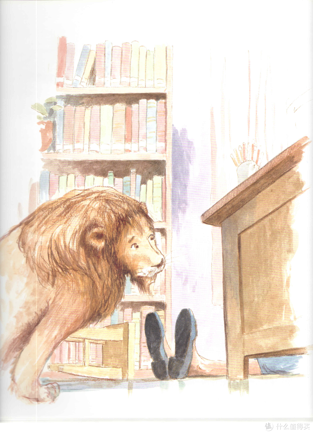 宝宝绘本 | 图书馆狮子