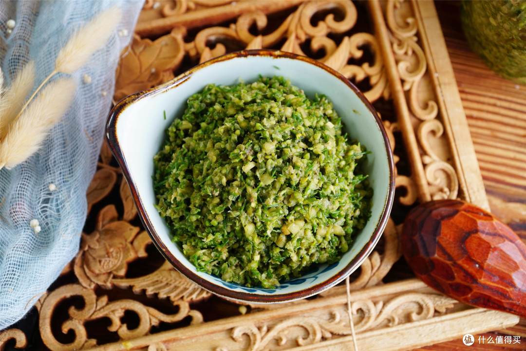 小吃来了篇十九 做韭花酱 别只会加盐 多加两样 韭花翠绿鲜香 味道不一般的好 生鲜食品 什么值得买