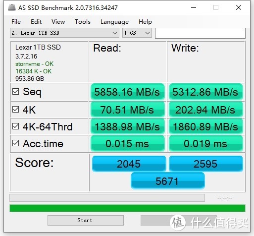 读写7400MB/s和5800MB/s——雷克沙NM800 1TB固态硬盘入手详测