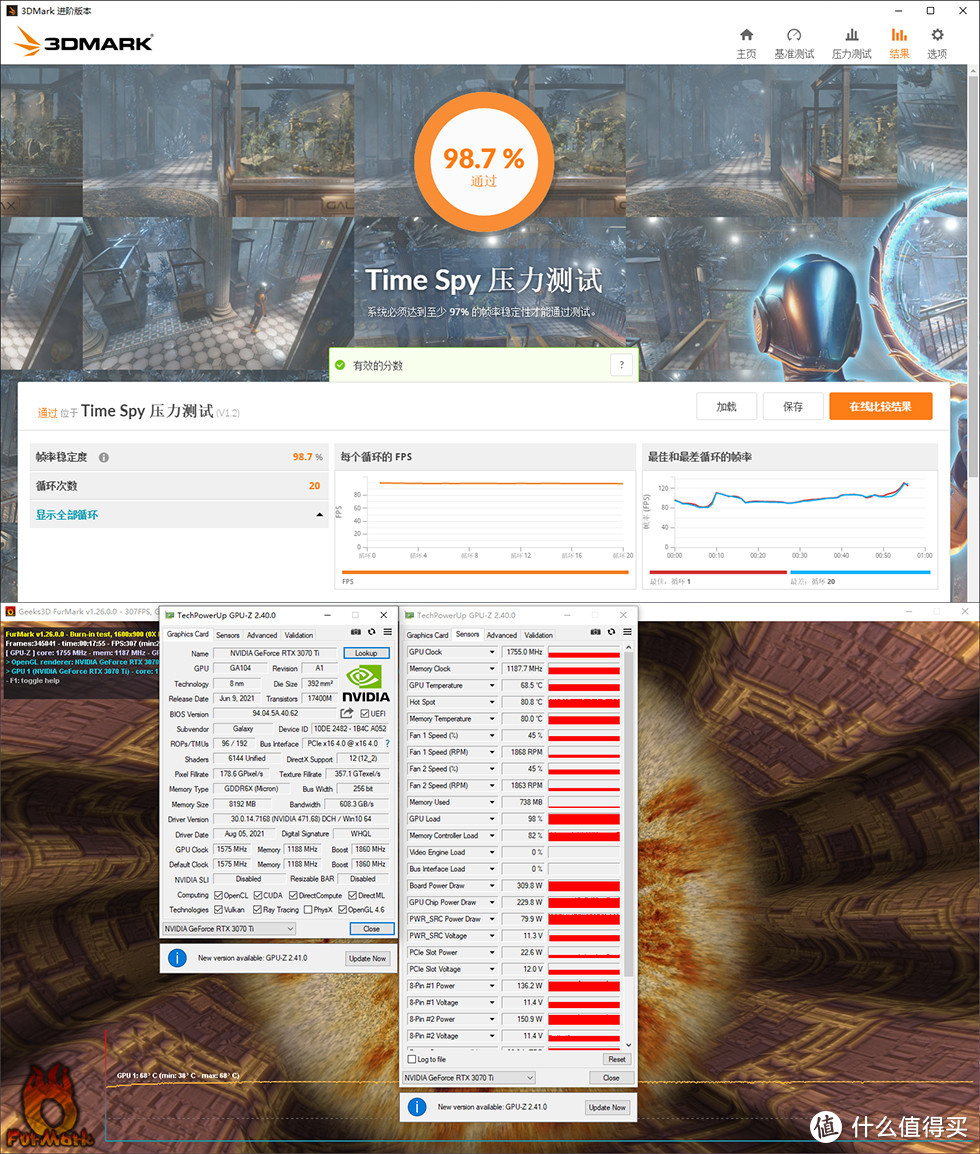 11700K+Z590+RTX 3070TI HOF PRO+乔思伯UMX6装机分享