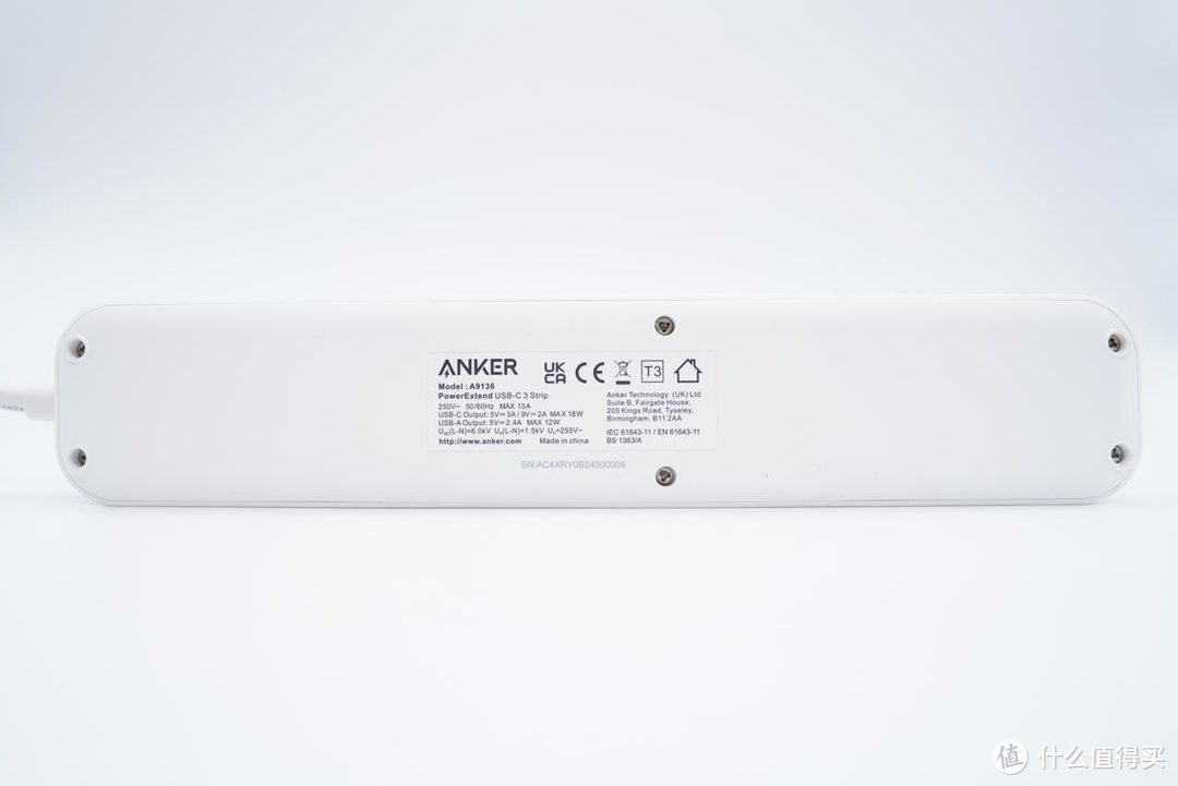 拆解报告：ANKER安克18W PD快充英规延长线插座A9136