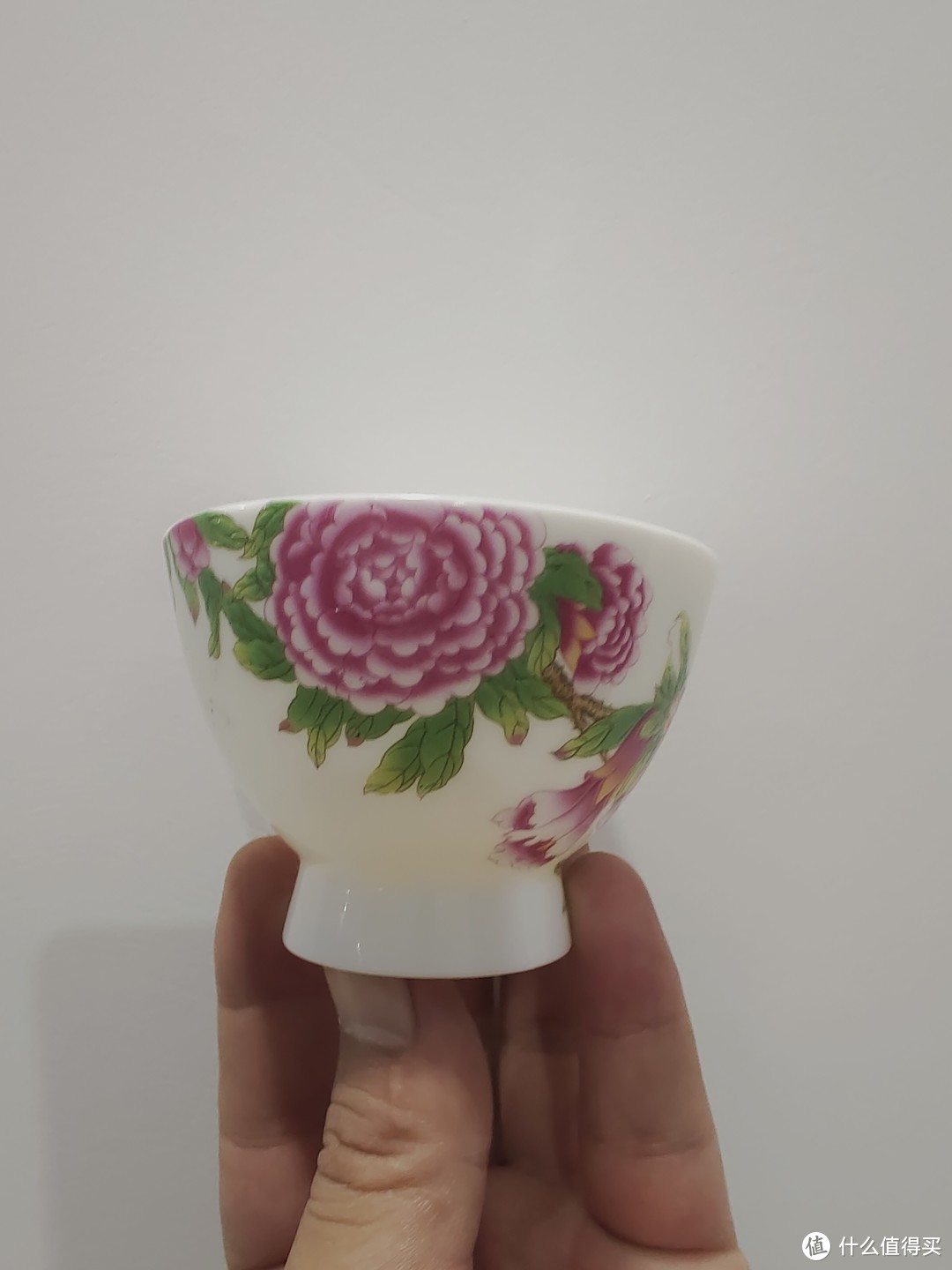 手绘石榴花神杯测评，精湛的手绘工艺，还可以边品茶边赏花边读诗词