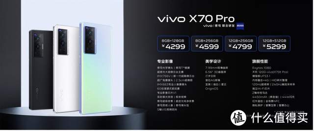 vivo X70系列正式发布，V1自研芯片+蔡司镜头等亮点加持