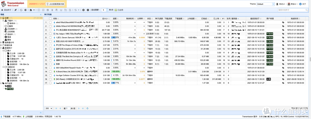 NAS精选下载篇2：2021年DSM6.0的Transmission从零安装到使用全方面教程！中文汉化+使用解析！