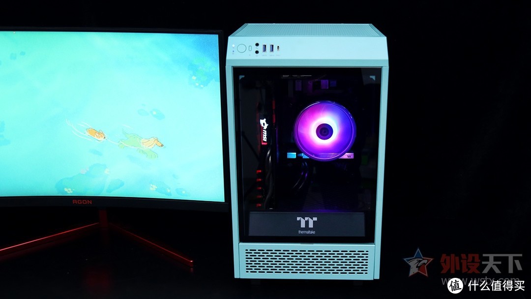 Thermaltake The Tower 100机箱简评：多彩外观的硬件展示箱