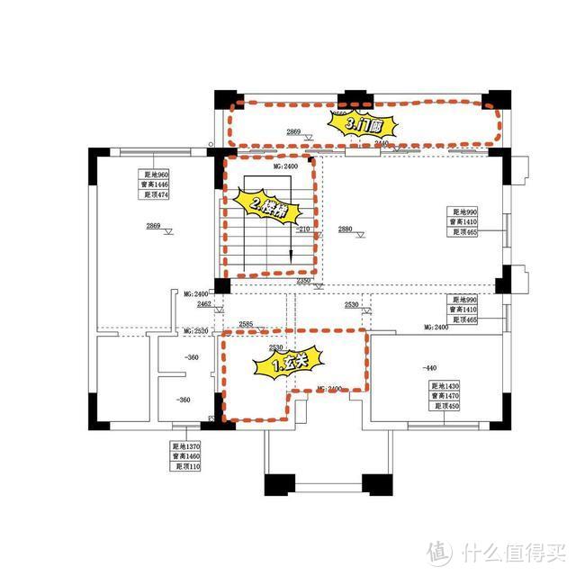 一楼原始结构图