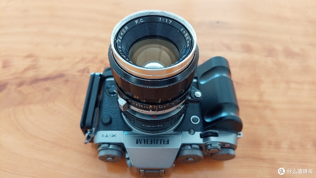 富士转接副厂镜头 篇十二:mamiya sekor f.c. 58mm f1.