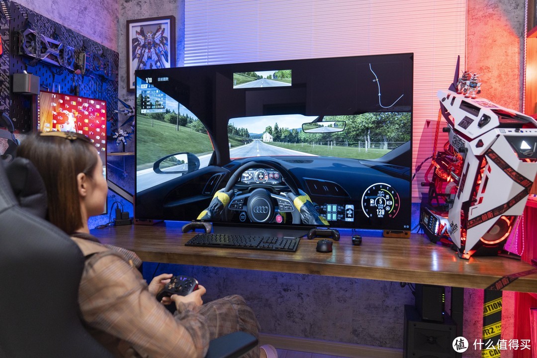 用65寸大屏打造专属游戏影音室：LG B1 65寸OLED电视体验分享
