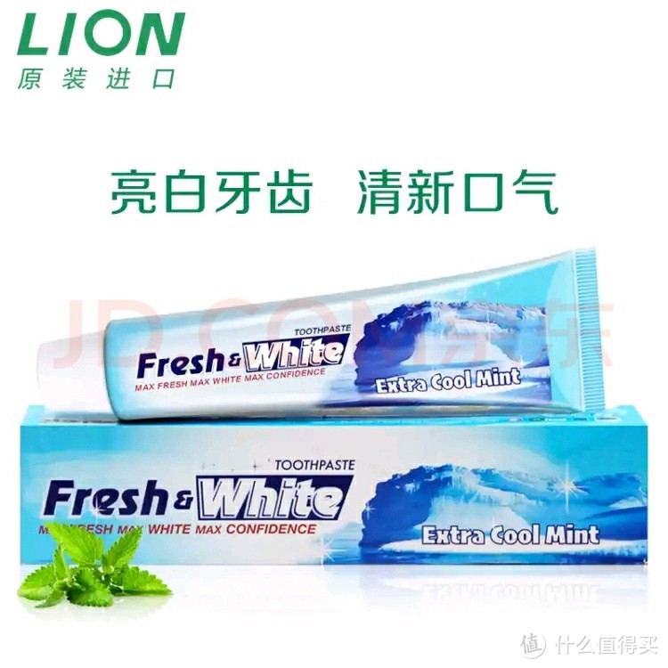 狮王(Lion)White冰凉亮白牙膏